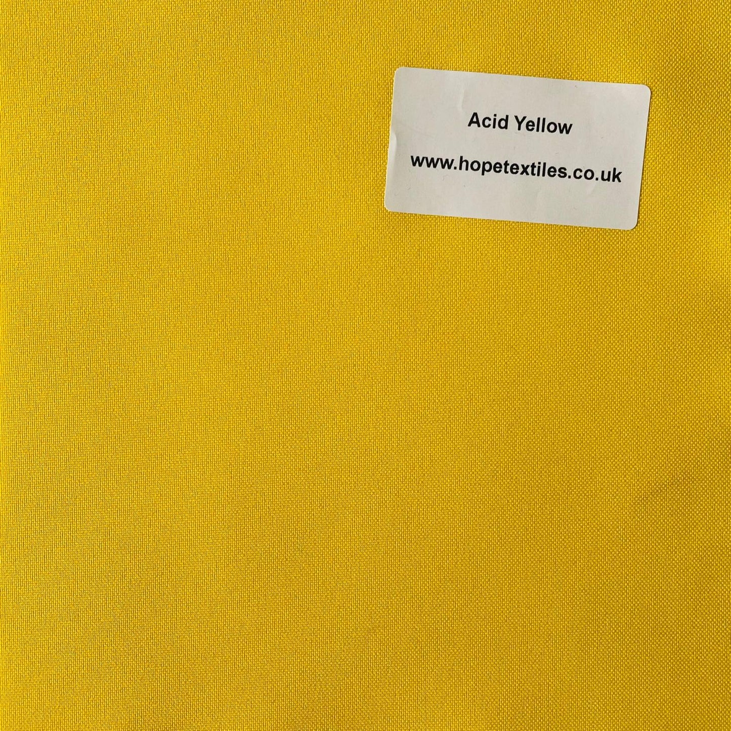 Acid Yellow Large square Tablecloth with a Centre Join