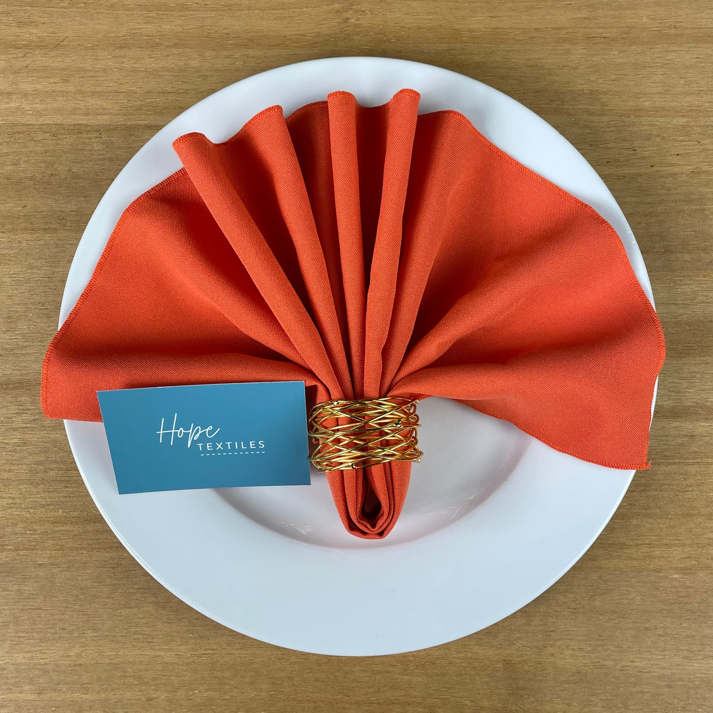 Amber Napkin in Soft Polyester Fabric