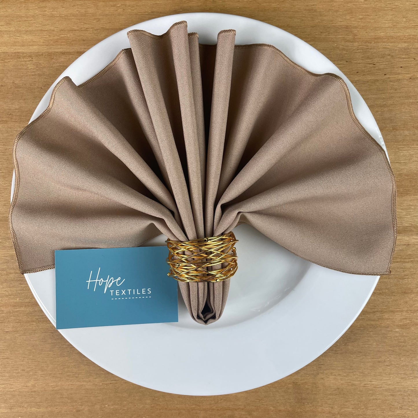 Camel Table Runner and Napkin Set