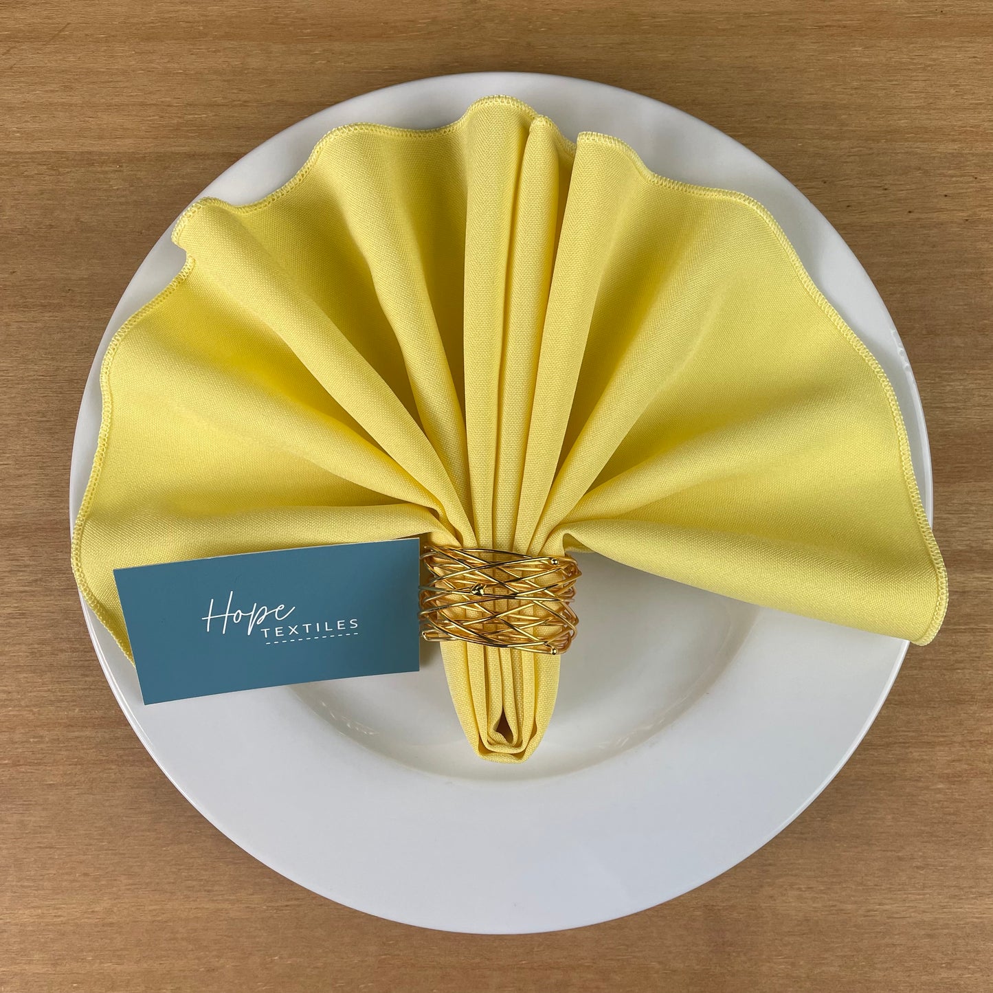 Lemon Table Runner and Napkin Set