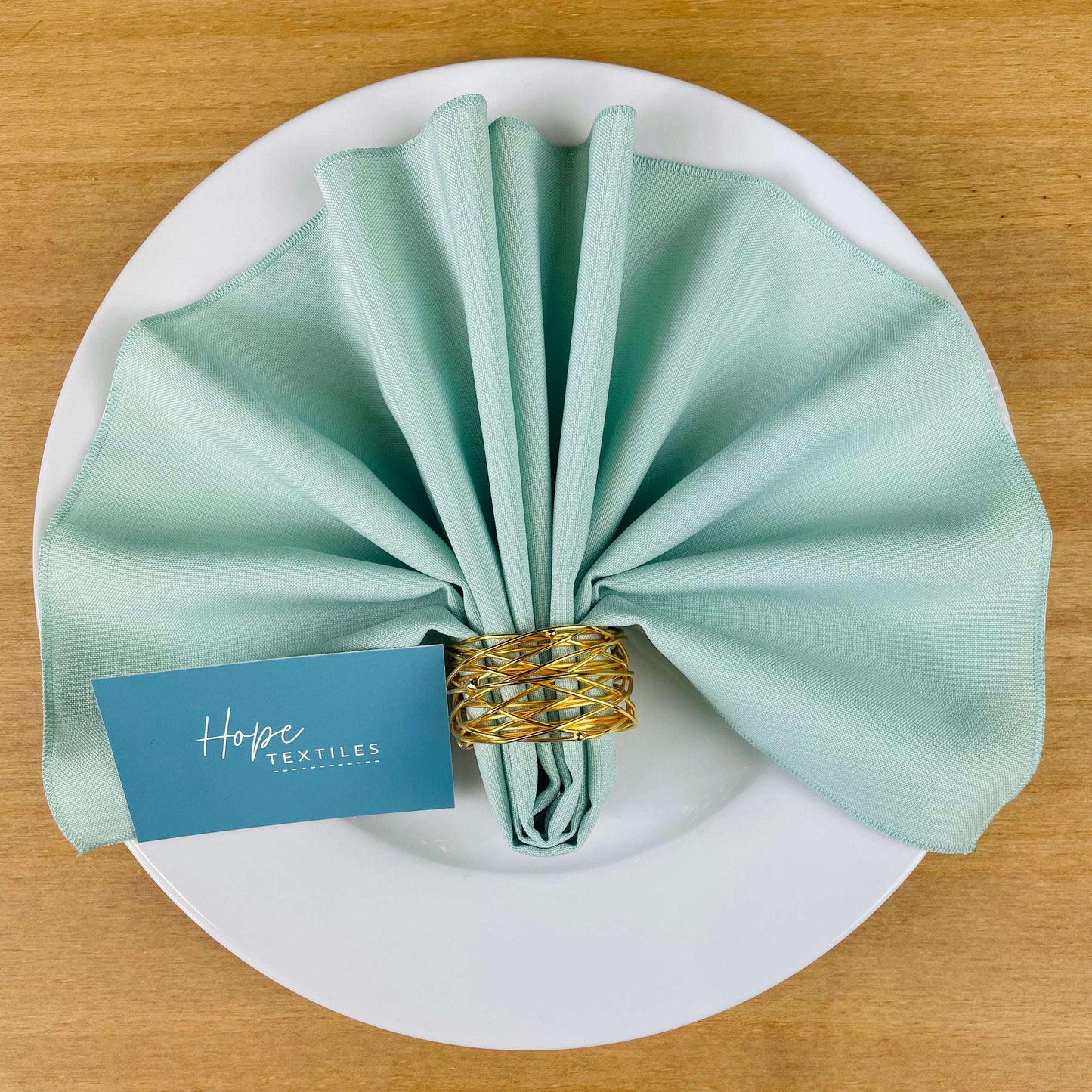 Mint Table Runner and Napkin Set