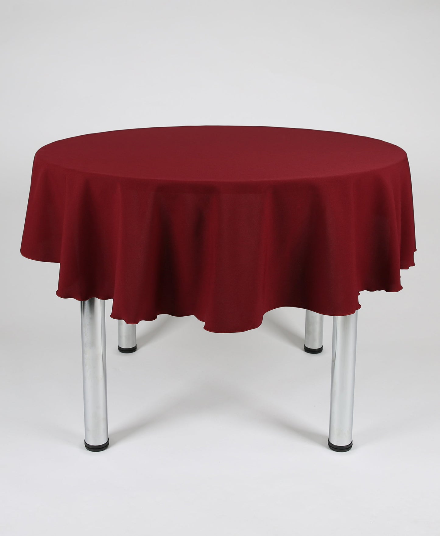 Burgundy Small Round Tablecloth