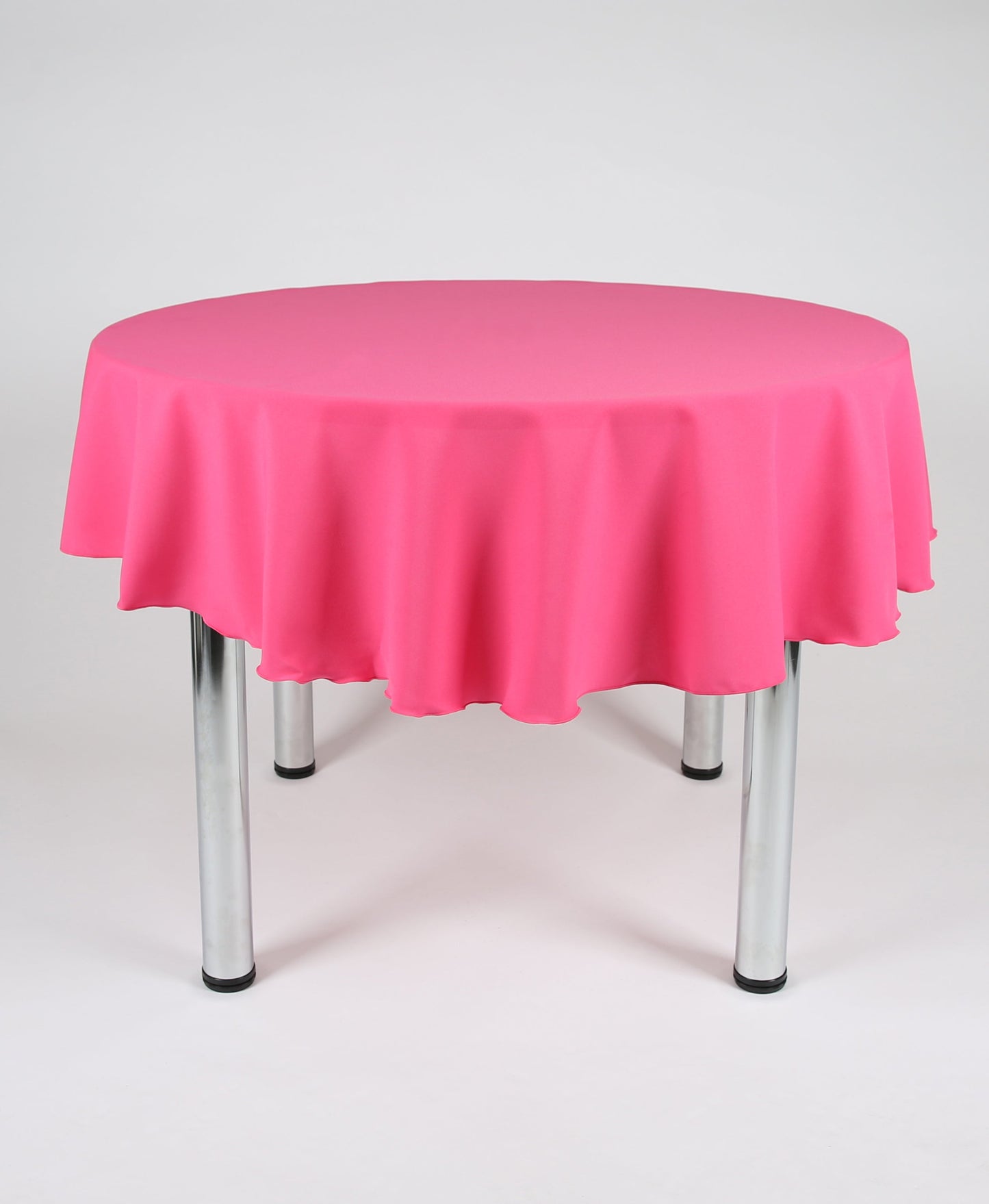 Hot Pink Small Round Tablecloth