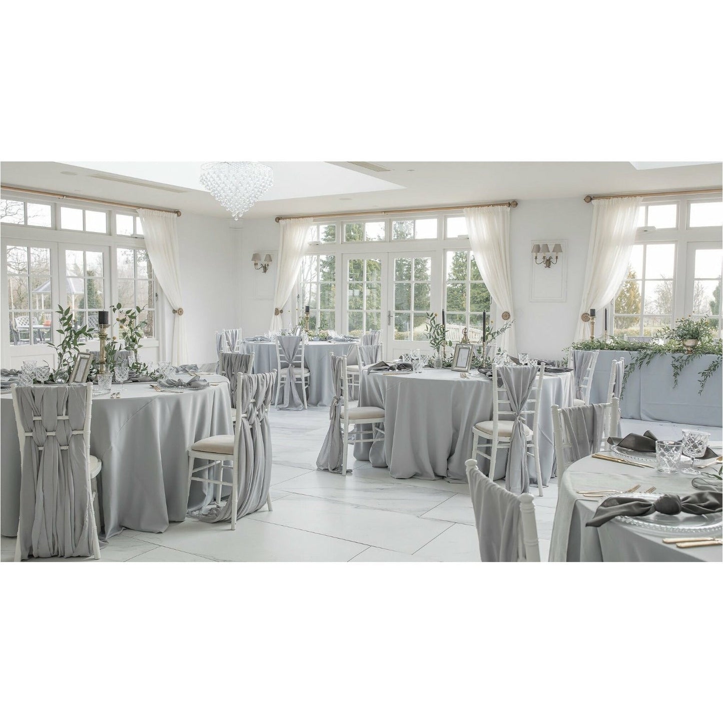 Burgundy Round Plain Tablecloth - Extra Wide Suitable for weddings, parties, christenings.