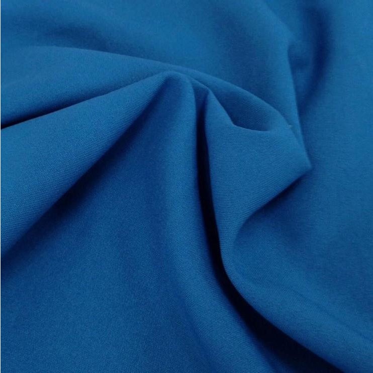 Teal Bi-Stretch Polyester Fabric