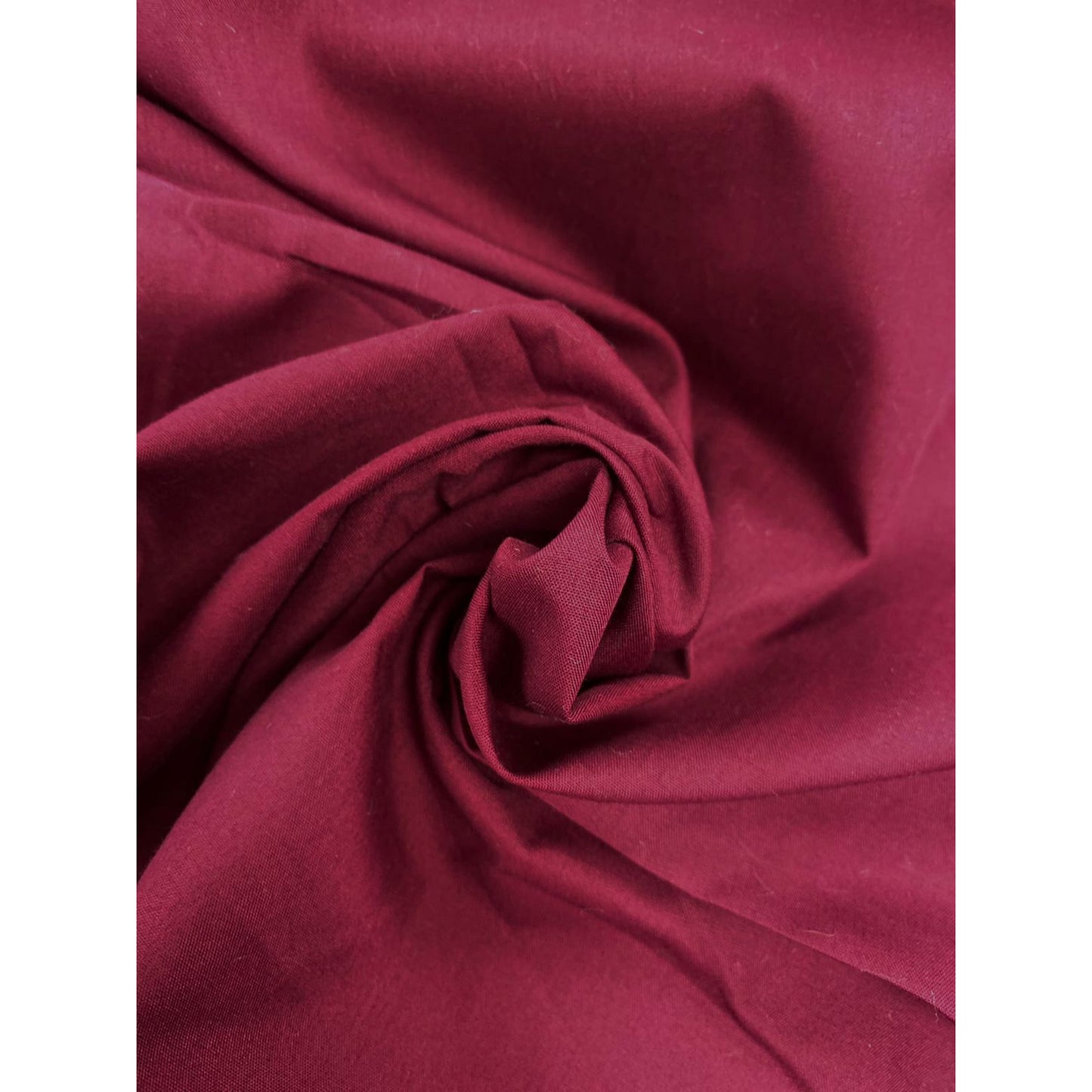 Wine Polyester Cotton Fabric - By the metre