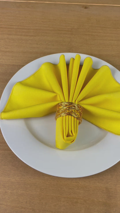Acid Yellow Napkins