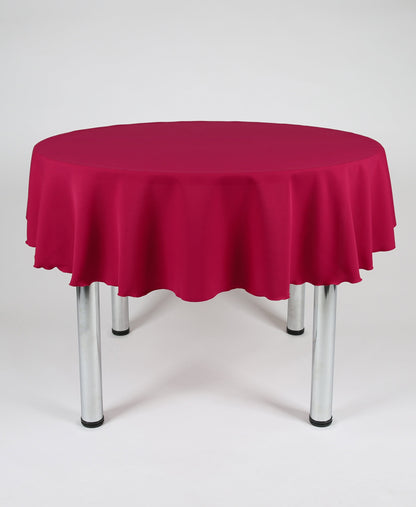 Raspberry Small Round Tablecloth