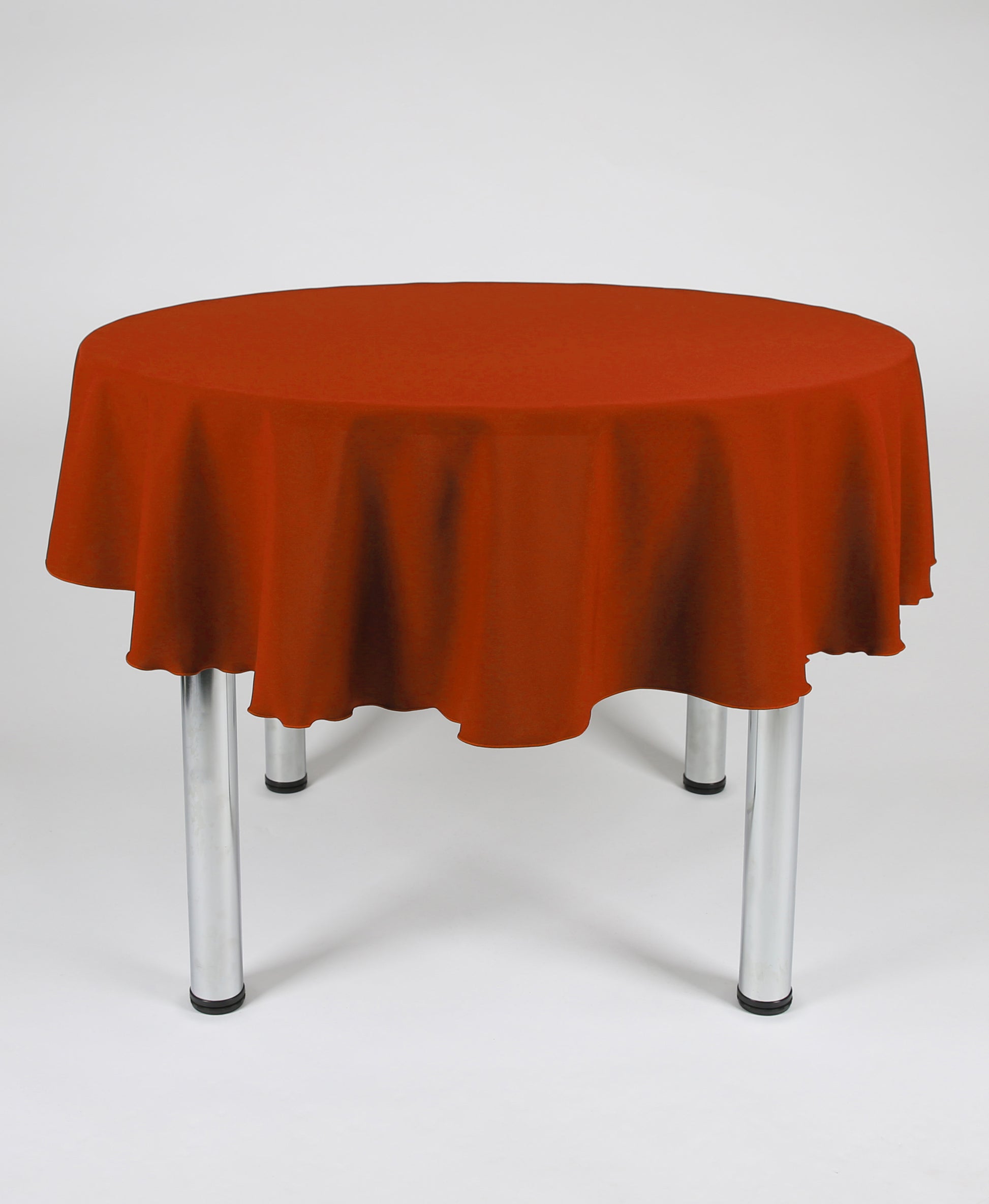 Rust Small Round Tablecloth