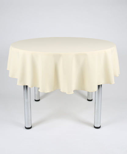 Vanilla Small Round Tablecloth