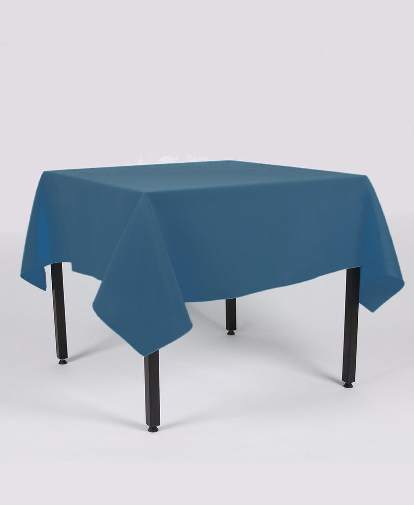 Airforce Blue Plain Rectangle Tablecloth
