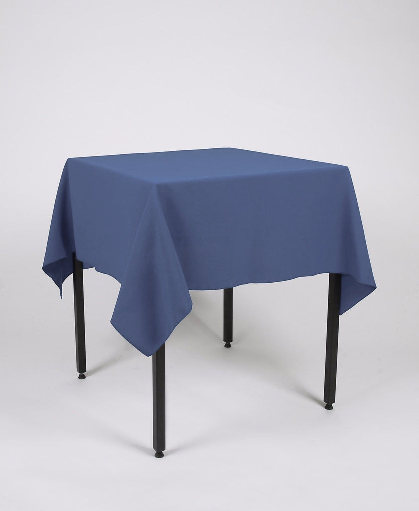 Airforce Blue Plain Square Tablecloth