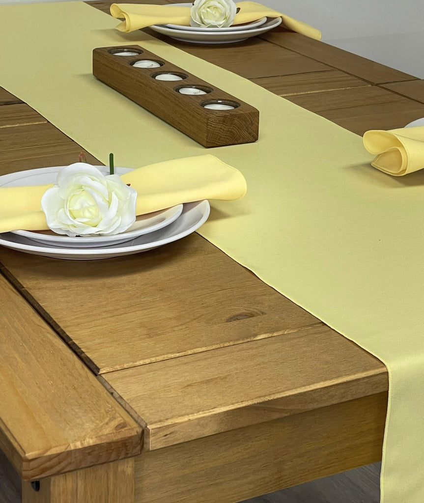 Lemon Fabric Napkin and Table Runner set