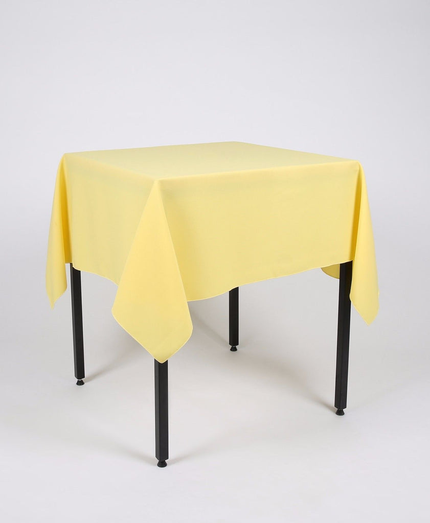 Lemon Plain Square Tablecloth