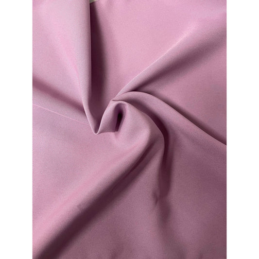 Mauvefarbener Bi-Stretch-Polyesterstoff