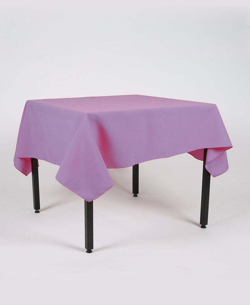 Mauve Plain Rectangle Tablecloth