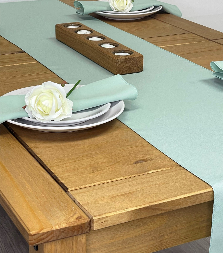 Mint Fabric Napkin and Table Runner set