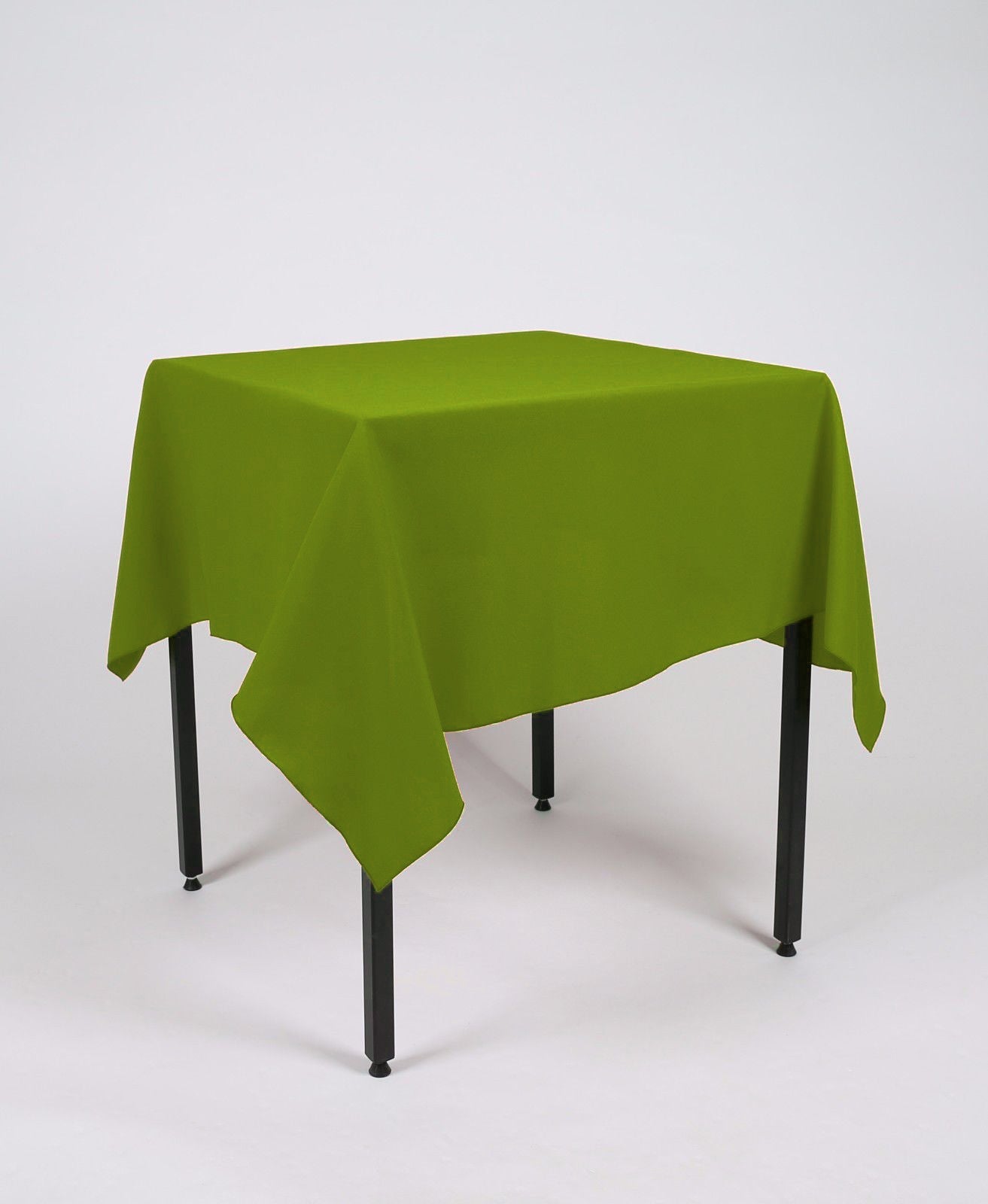 Bright Olive Green Square Tablecloth