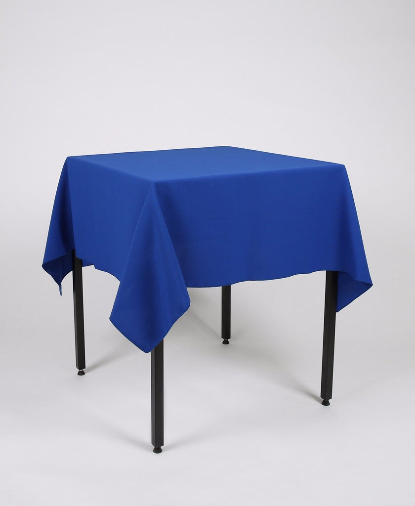 Royal Blue Plain Square Tablecloth