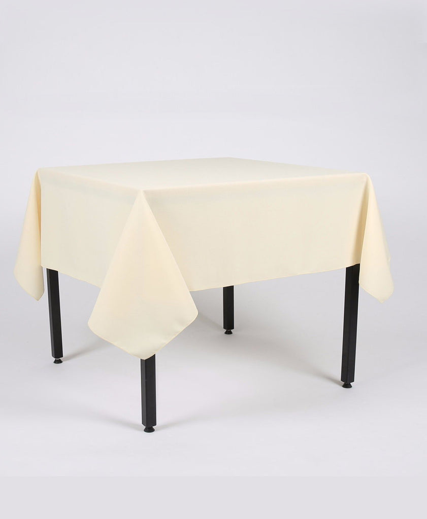 Vanilla Plain Rectangle Tablecloth
