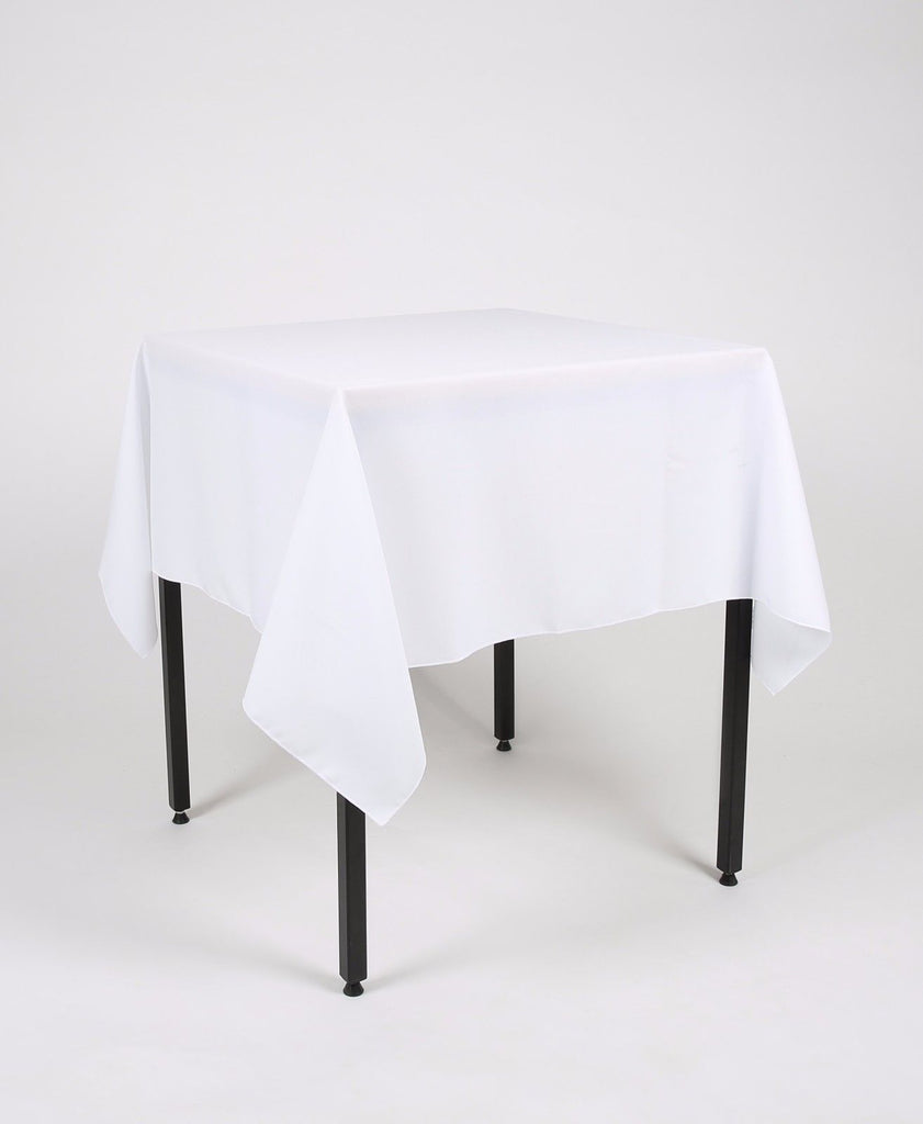 White Plain Square Tablecloth