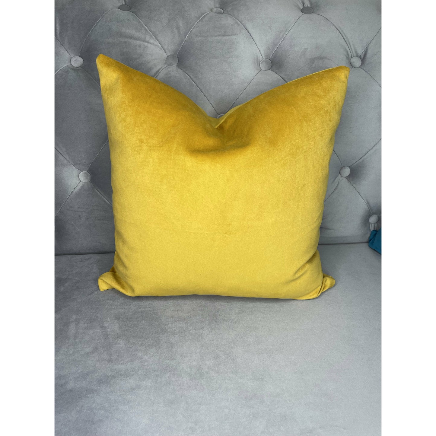 Soft Velvet Cushion Cover - Ochre