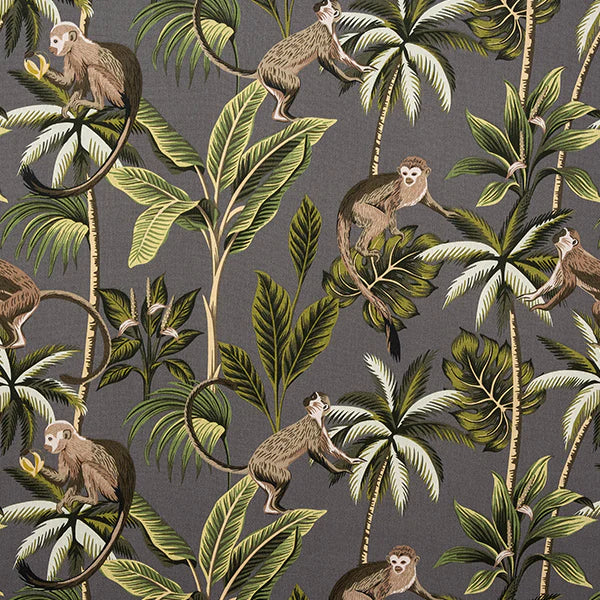 Monkey Print Cotton Fabric