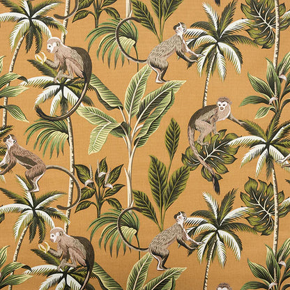 Monkey Print Cotton Fabric